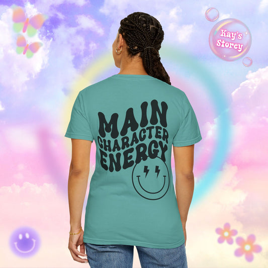 Main Character Energy Comfort Colors T-Shirt