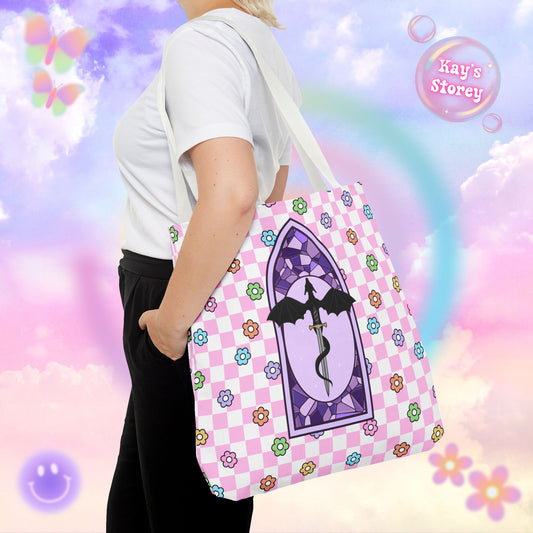 Pink Romantasy Tote Bag