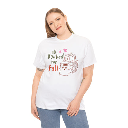 All Booked For Fall Tee - Bookish Gift