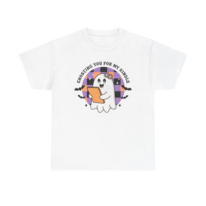 Ghosting You for my Kindle Halloween Tee - Bookish Gift