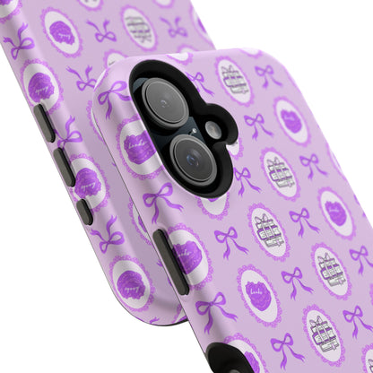 Coquette Book Heart Cake Phone Case - Bookish Gift for Avid Readers