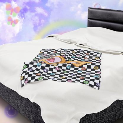 Romance Girlie Velveteen Plush Blanket