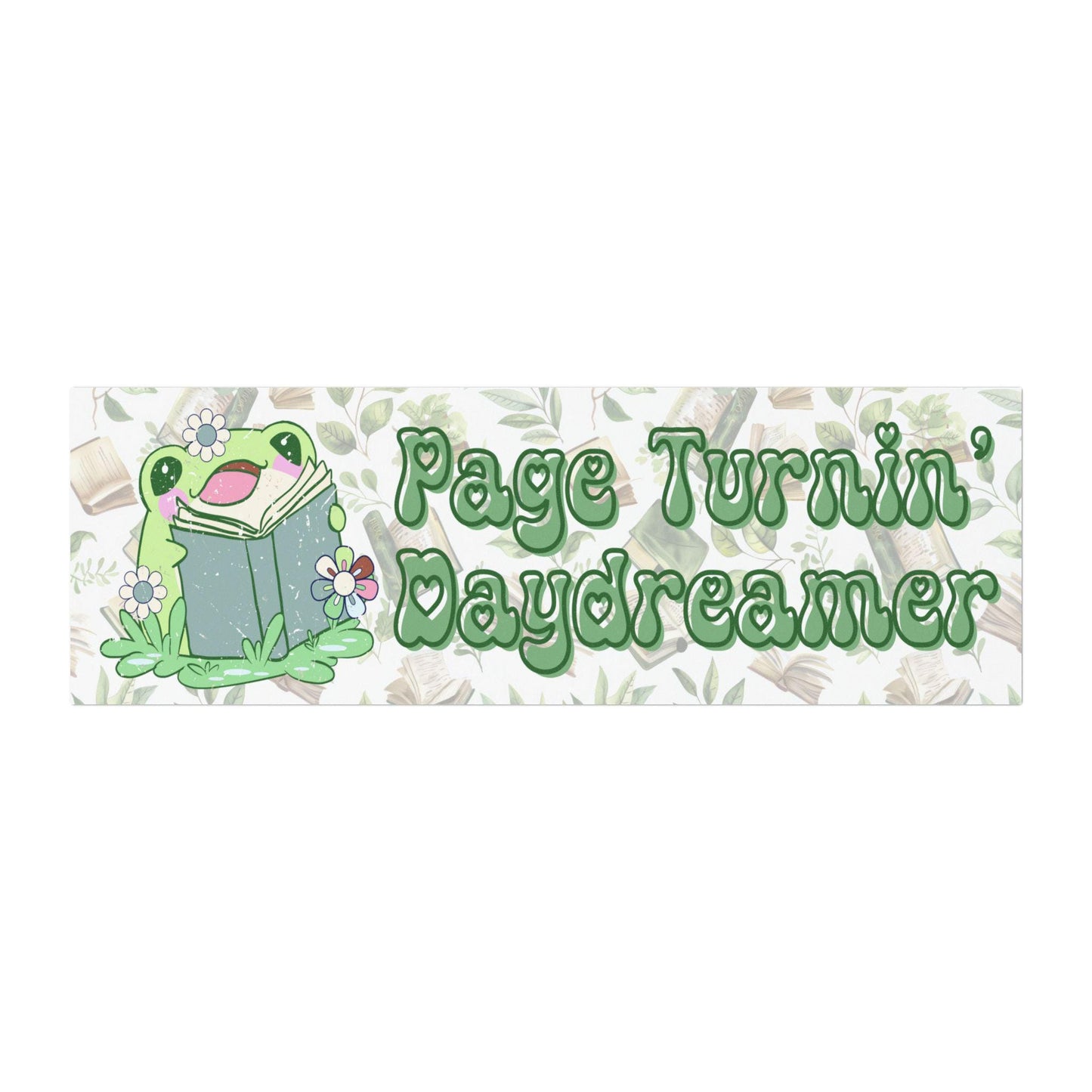 Page Turnin' Daydreamer Car Magnet