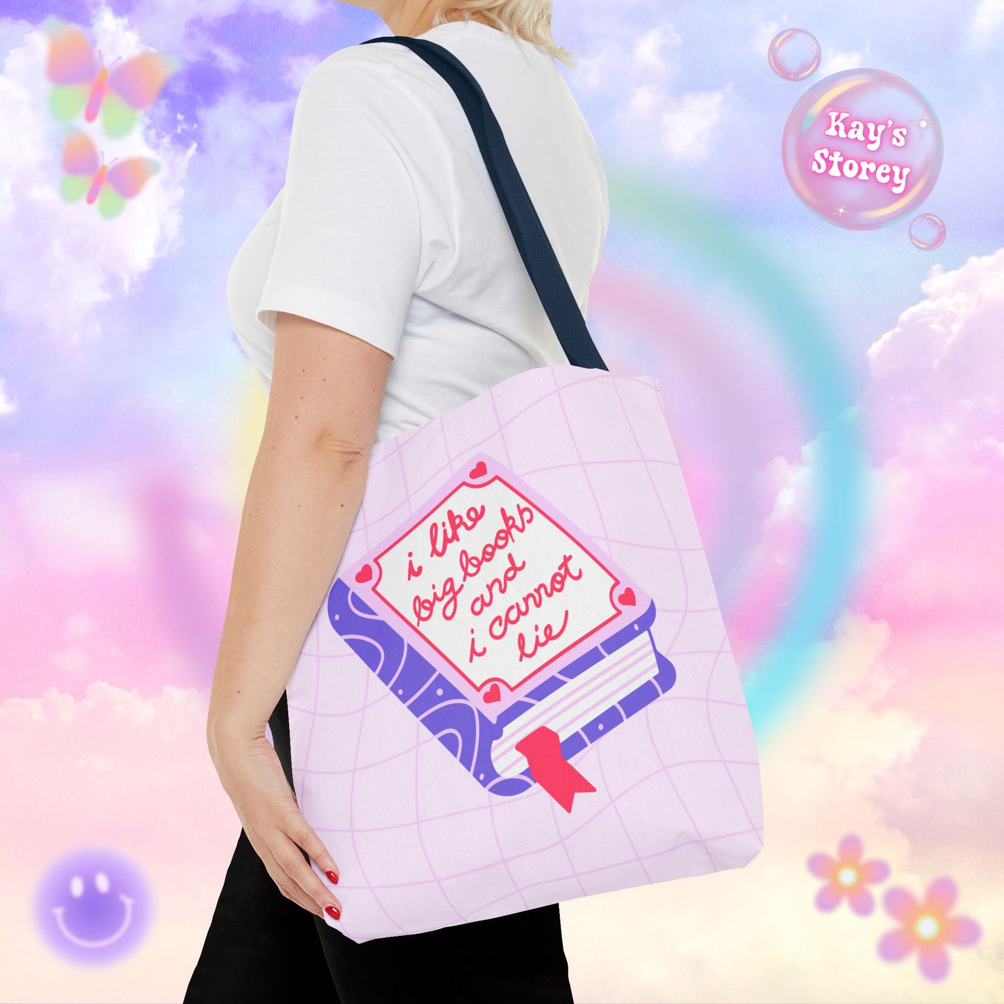 I Like Big Books Tote Bag