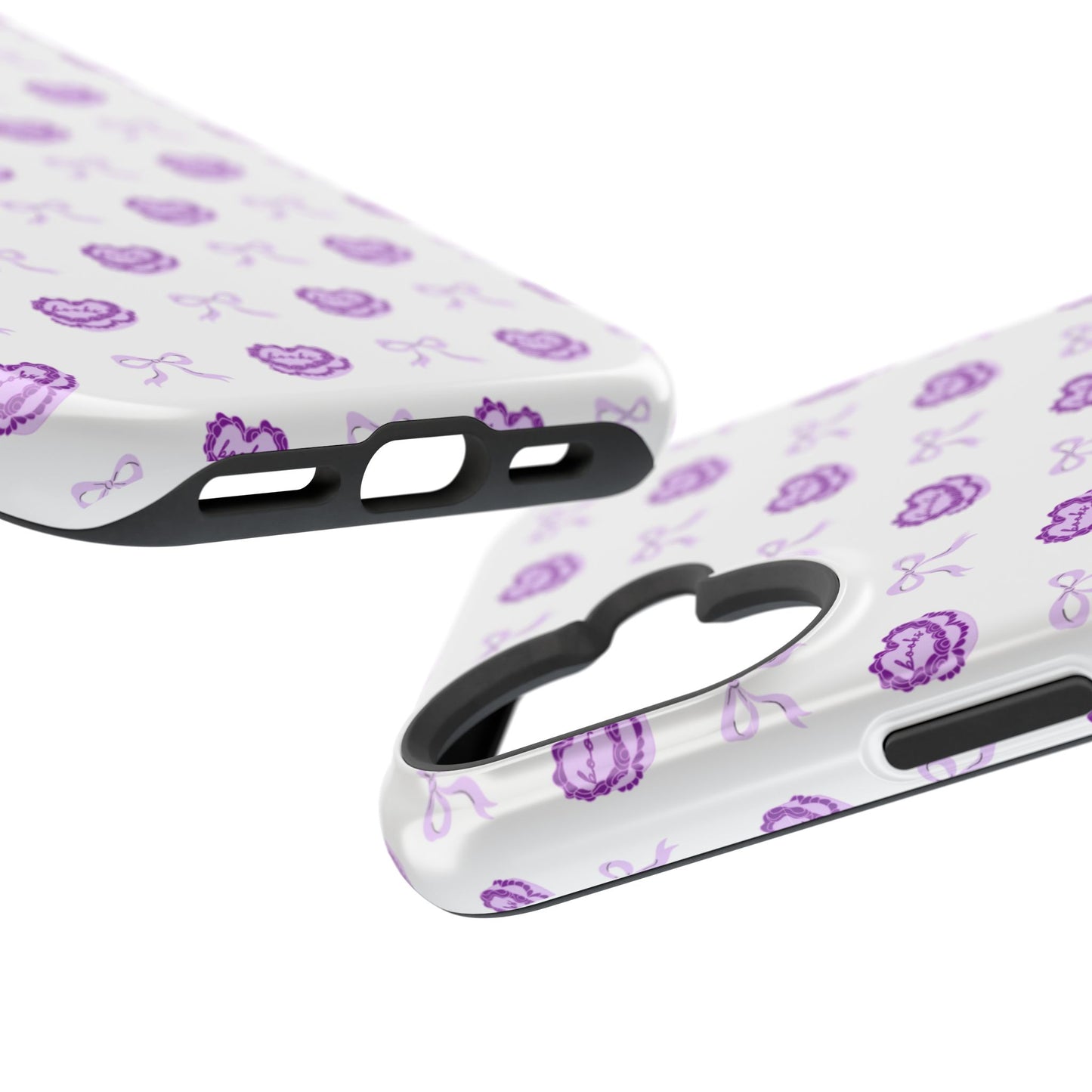 Coquette Book Heart Cake Phone Case - Bookish Gift for Avid Readers