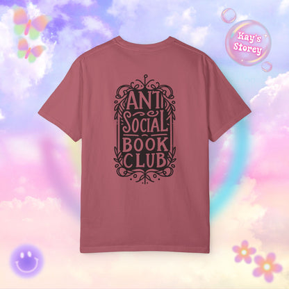 Anti Social Book Club Comfort Colors T-Shirt