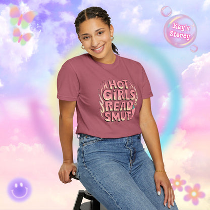 Hot Girls Read Smut Comfort Colors T-Shirt