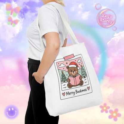 Merry Bookmas Tote Bag