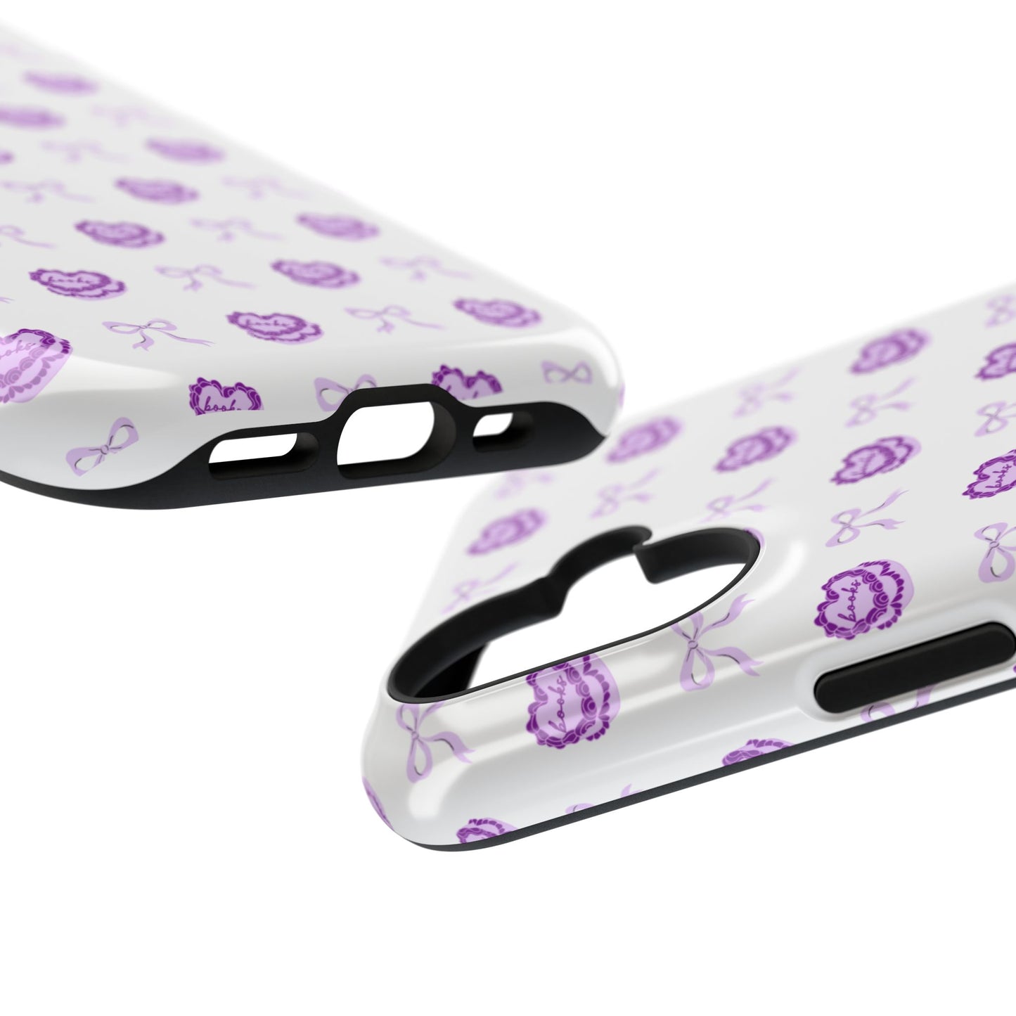 Coquette Book Heart Cake Phone Case - Bookish Gift for Avid Readers