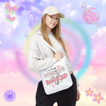 Holidays All Booked Up Tote Bag
