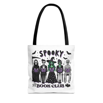 Spooky Book Club Tote Bag