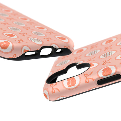 Coquette Book Heart Cake Phone Case - Bookish Gift for Avid Readers