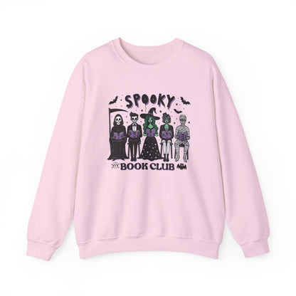 Spooky Book Club Sweatshirt, Long Sleeve Shirt for Spooky Season Bookish Gift,  Halloween Reading Apparel