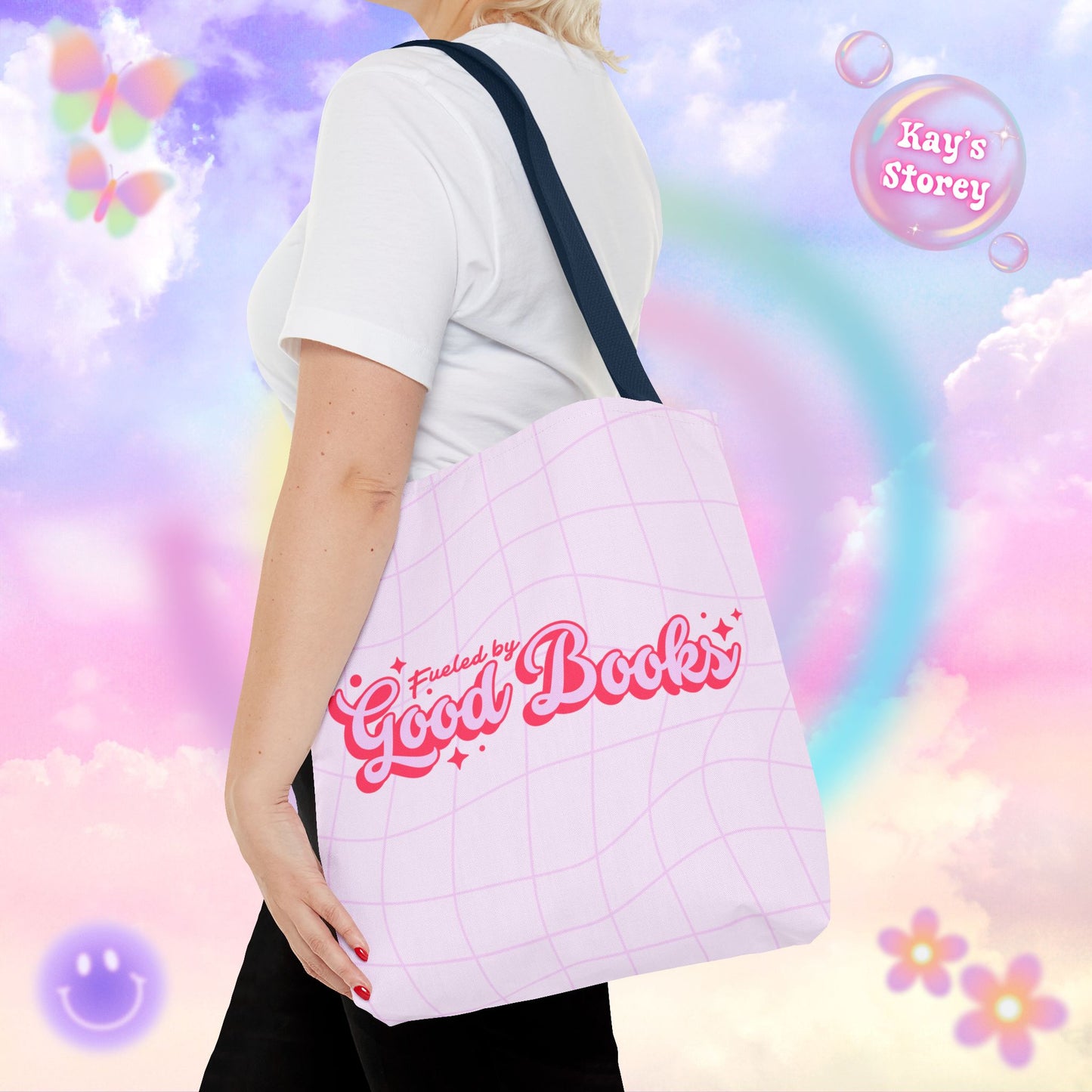 Fueled by Good Books Tote Bag