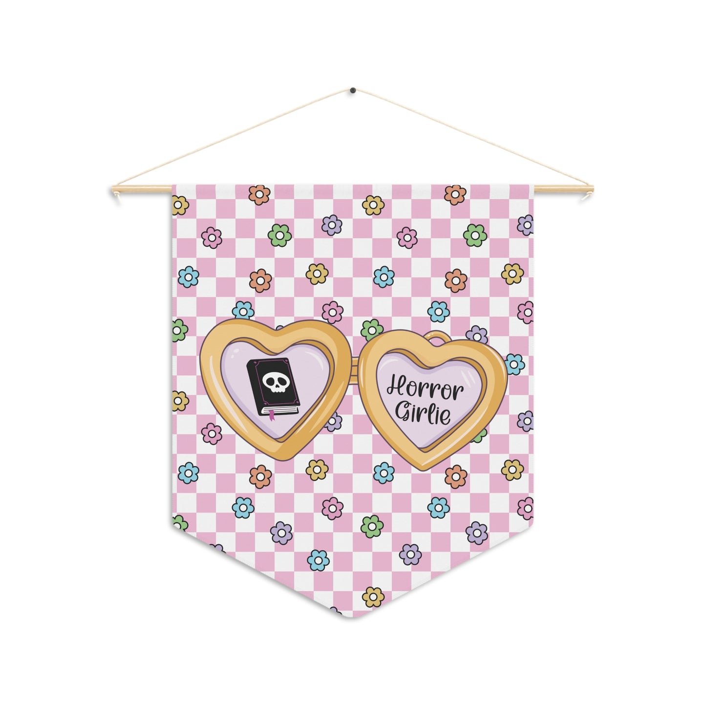 Pink Horror Girlie Pennant