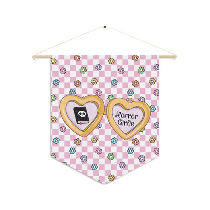 Pink Horror Girlie Pennant