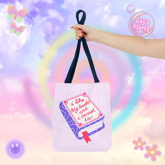 I Like Big Books Tote Bag