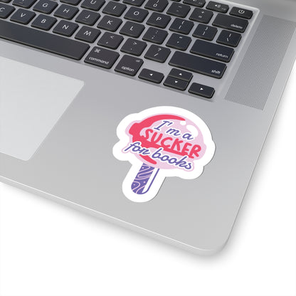 Sucker for Books Sticker