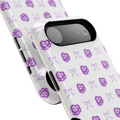 Coquette Book Heart Cake Phone Case - Bookish Gift for Avid Readers