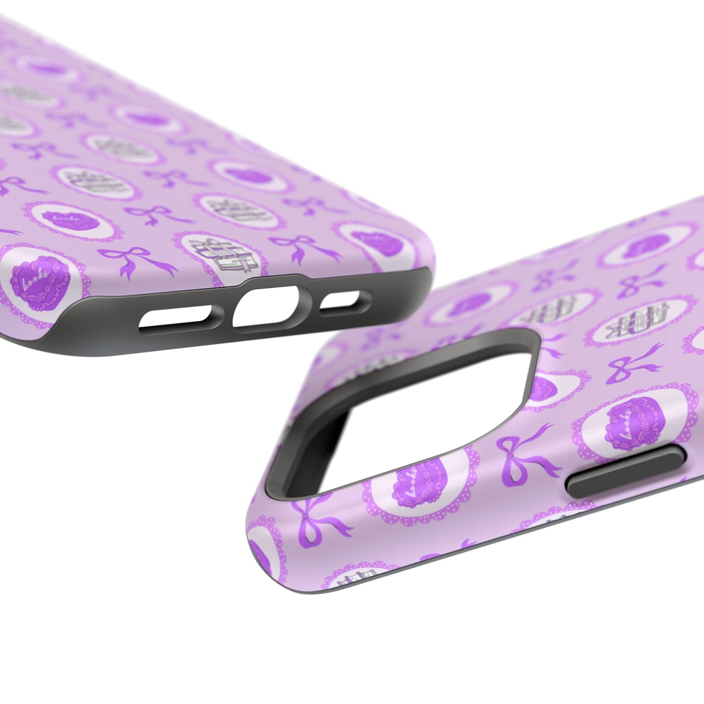 Coquette Book Heart Cake Phone Case - Bookish Gift for Avid Readers