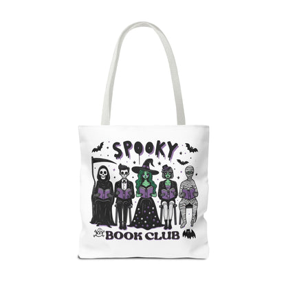 Spooky Book Club Tote Bag
