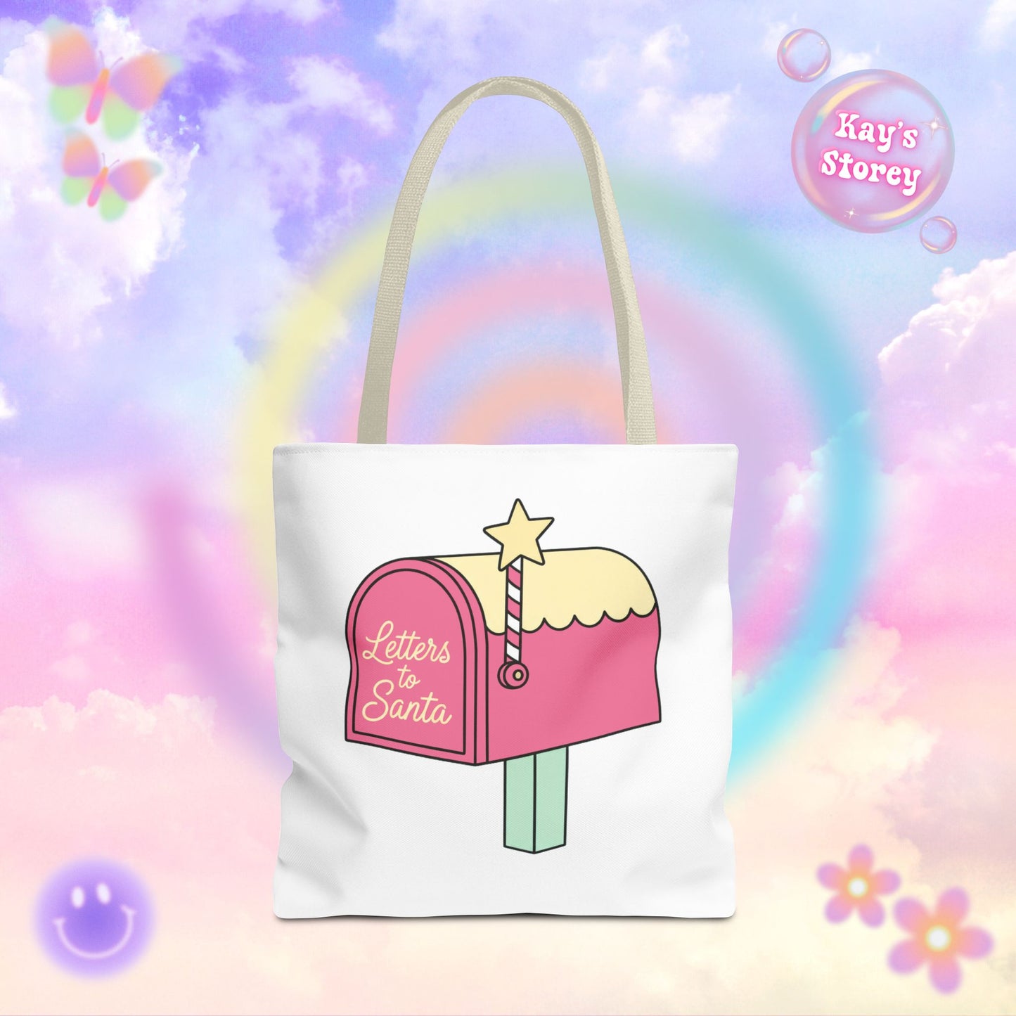 Letters to Santa Tote Bag