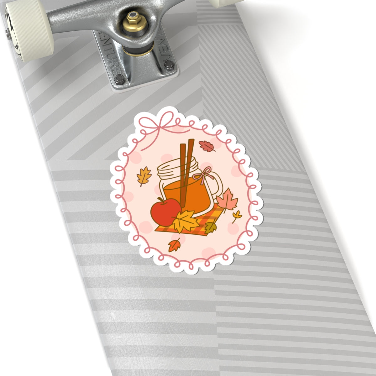 Apple Cider Sticker, Fall Planner Stickers, Book Lover Gifts, Autumn Sticker, Cozy Accessories, Seasonal Sticker