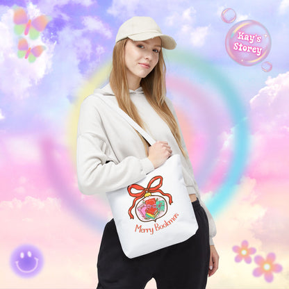 Merry Bookmas Tote Bag