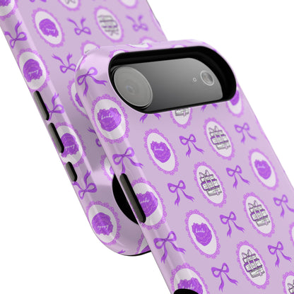 Coquette Book Heart Cake Phone Case - Bookish Gift for Avid Readers