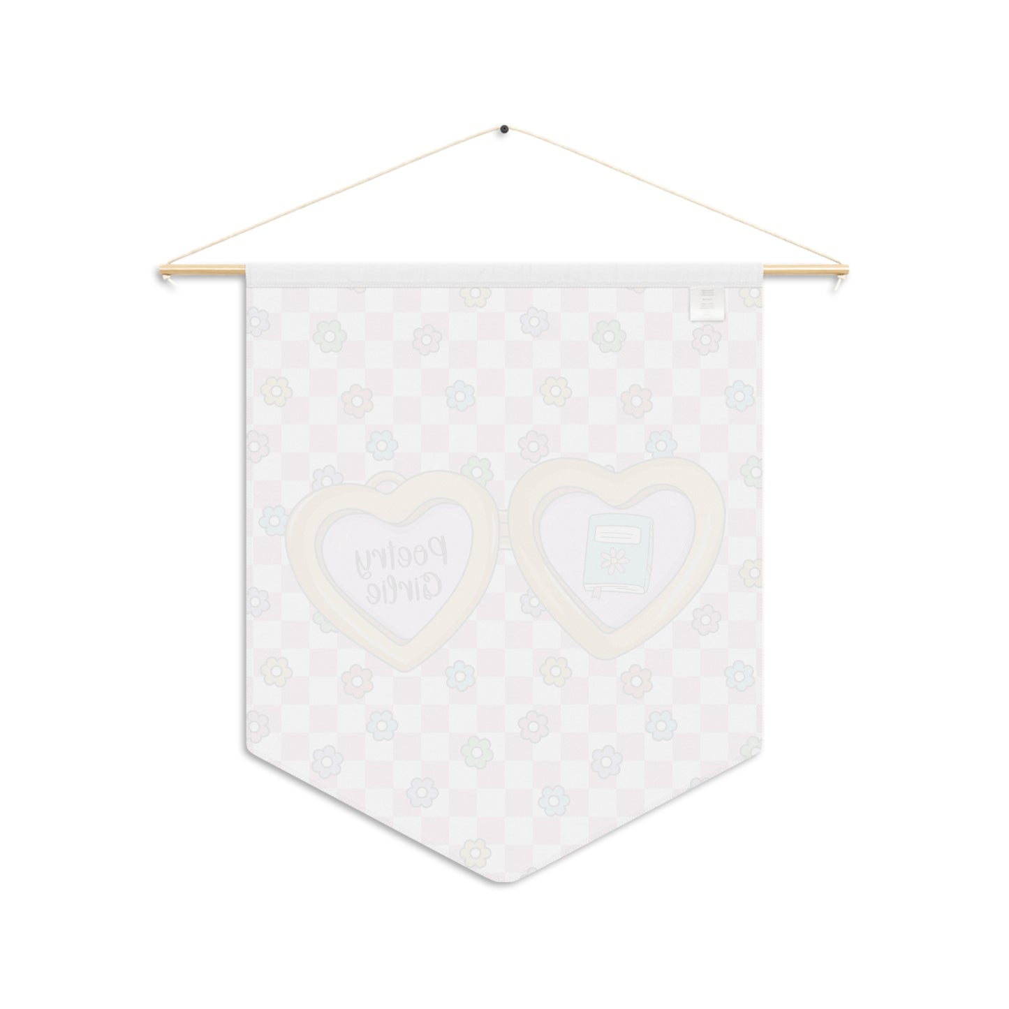 Pink Poetry Girlie Pennant