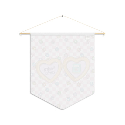 Pink Poetry Girlie Pennant