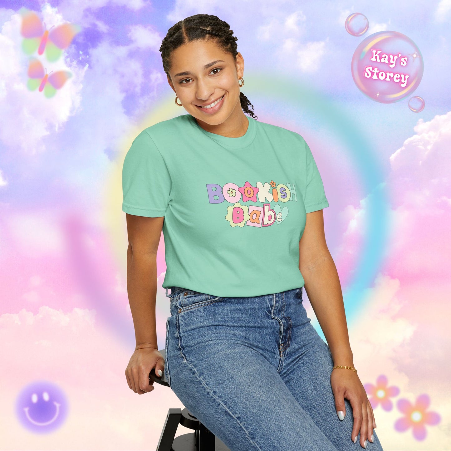 Bookish Babe Comfort Colors T-Shirt