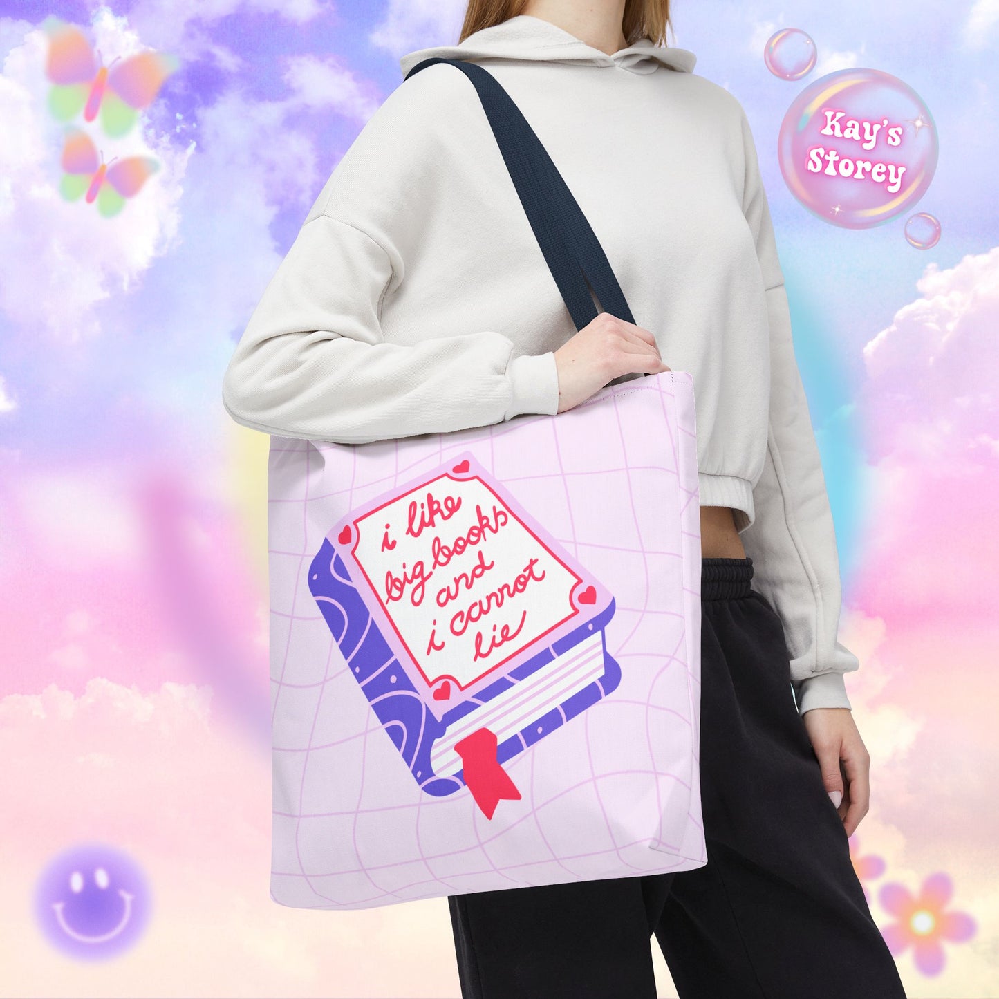 I Like Big Books Tote Bag