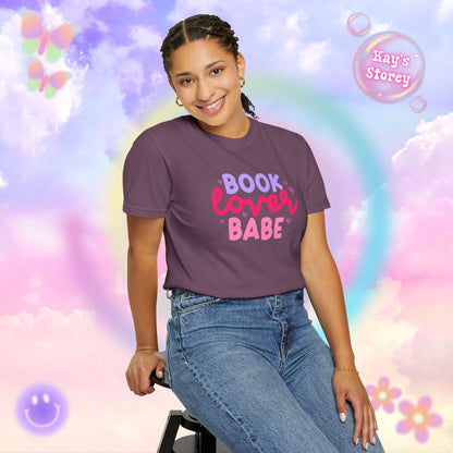 Book Lover Babe Comfort Colors T-Shirt