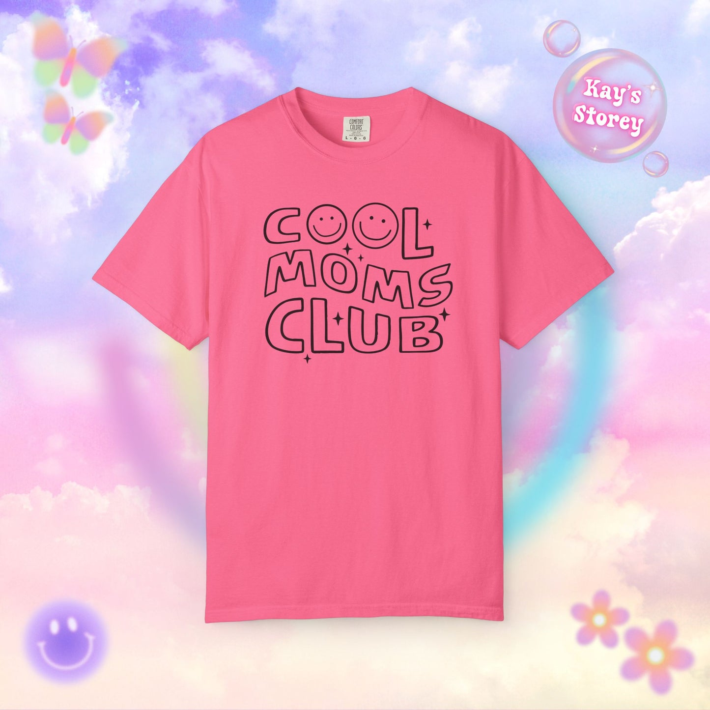 Cool Moms Club Comfort Colors T-Shirt