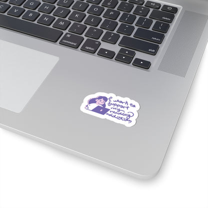 Book Addiction Sticker