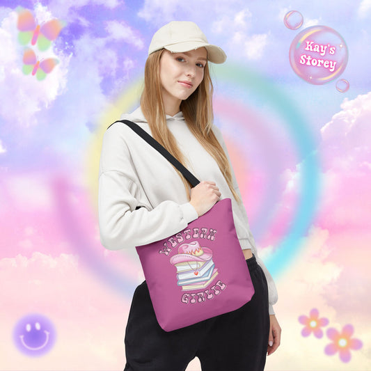 Western Girlie Tote Bag
