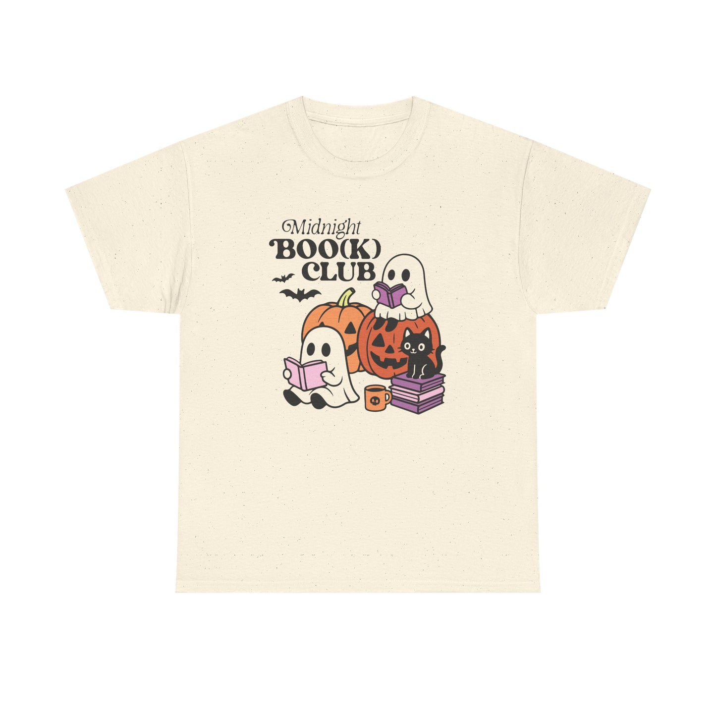 Halloween Midnight Boo(k) Club Tee - Bookish Gift