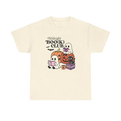 Halloween Midnight Boo(k) Club Tee - Bookish Gift