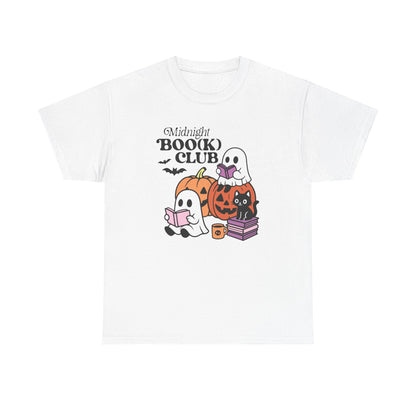 Halloween Midnight Boo(k) Club Tee - Bookish Gift