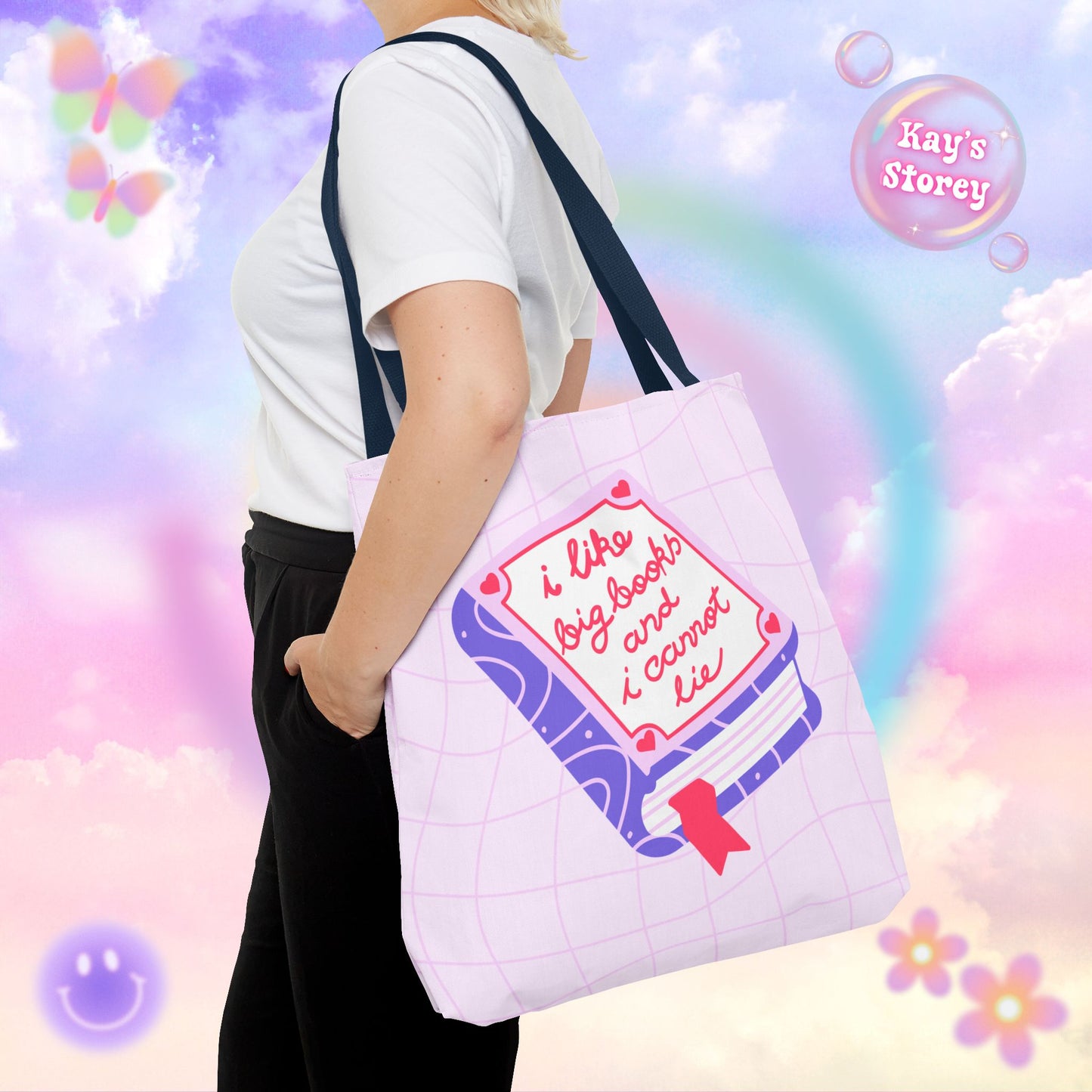 I Like Big Books Tote Bag