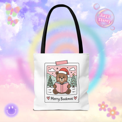 Merry Bookmas Tote Bag