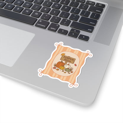 Pumpkin Patch Sticker, Fall Planner Stickers, Book Lover Gifts, Autumn Sticker, Cozy Accessories, Seasonal Sticker