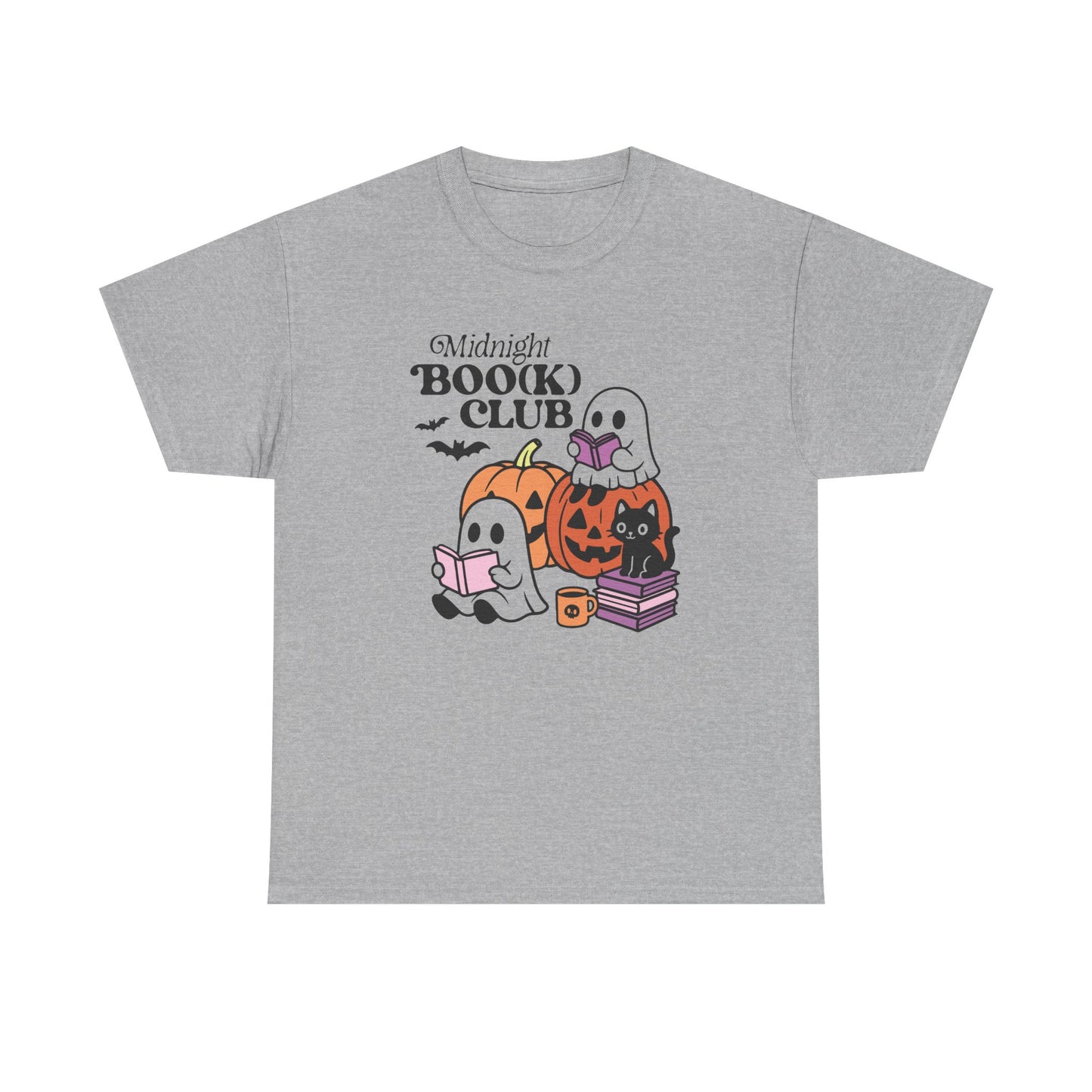Halloween Midnight Boo(k) Club Tee - Bookish Gift