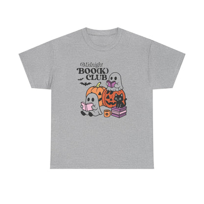 Halloween Midnight Boo(k) Club Tee - Bookish Gift
