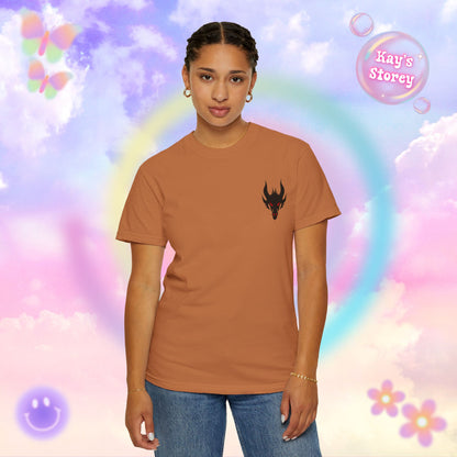 Book Dragon Red Comfort Colors T-Shirt