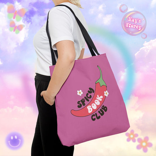 Spicy Book Club Tote Bag
