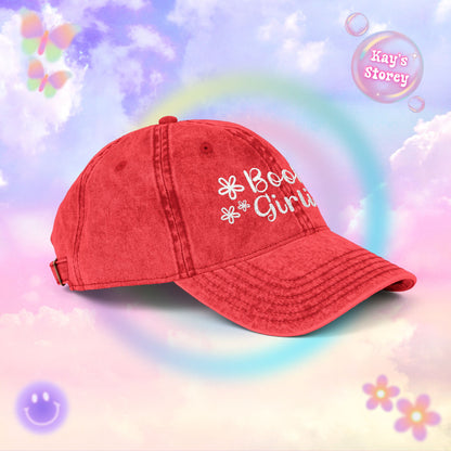 Bookish Girlie Vintage Cap