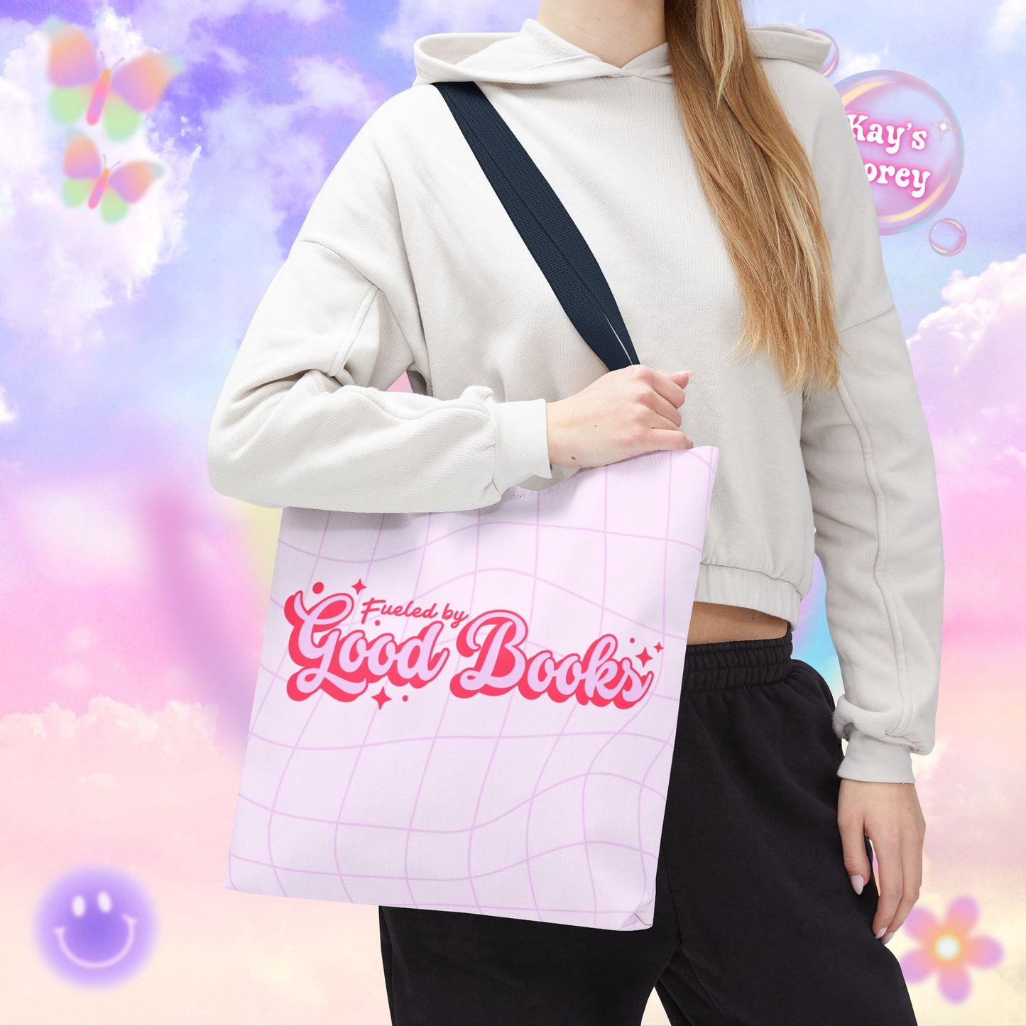 Fueled by Good Books Tote Bag