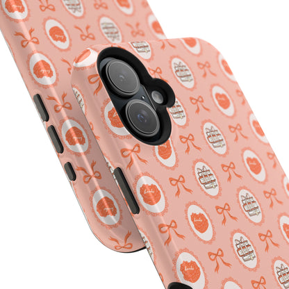 Coquette Book Heart Cake Phone Case - Bookish Gift for Avid Readers